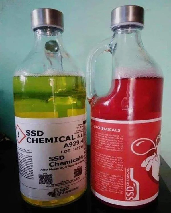 SSD Solution and SSD Chemical Solution